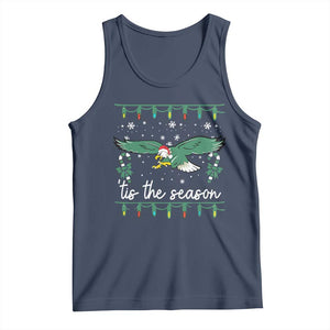Christmas Philly Lover Tank Top Tis The Season Football Lovers EF TS10 Navy Print Your Wear