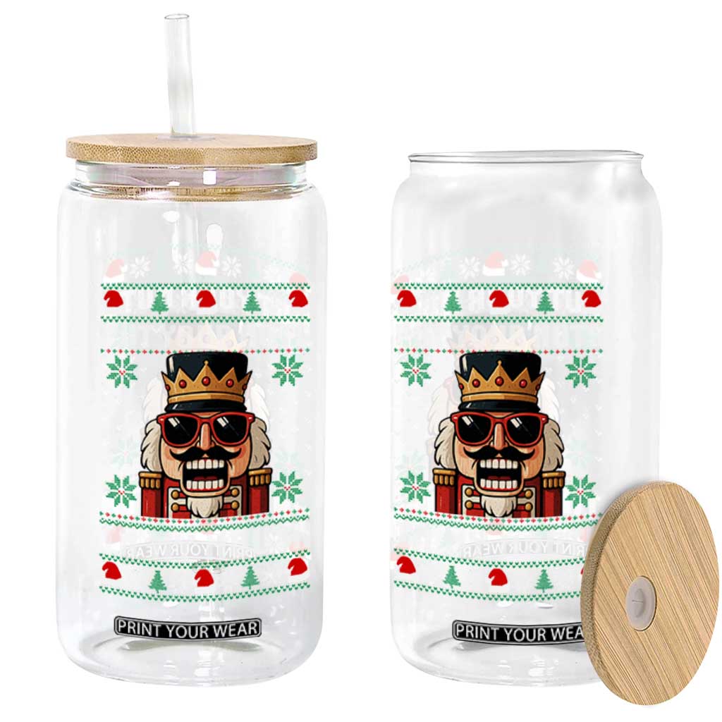 Inappropriate Christmas Glass Can Funny Put Your Nuts in My Mouth Dirty Holiday TS10 Print Your Wear