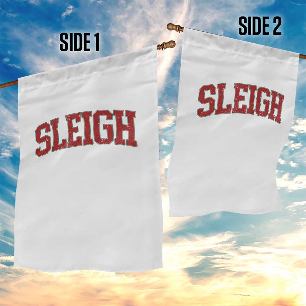 Sleigh Christmas Garden Flag Funny Women Retro Merry Xmas Family Holiday TS10 Print Your Wear