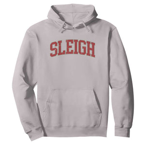 Sleigh Christmas Hoodie Funny Women Retro Merry Xmas Family Holiday TS10 Ice Gray Print Your Wear