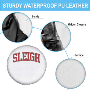 Sleigh Christmas Spare Tire Cover Funny Women Retro Merry Xmas Family Holiday TS10 Print Your Wear