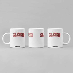 Sleigh Christmas Coffee Mug Funny Women Retro Merry Xmas Family Holiday TS10 Print Your Wear