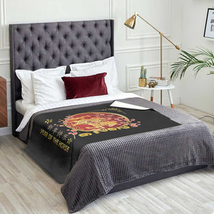 2026 Year of the Horse Lunar New Year Throw Blanket TS10 Print Your Wear