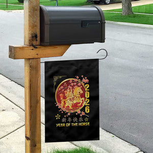 2026 Year of the Horse Lunar New Year Garden Flag TS10 Print Your Wear