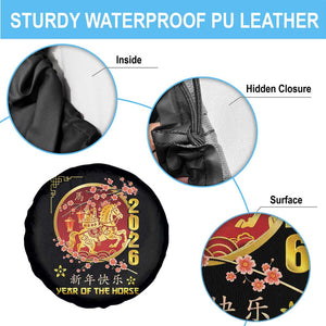 2026 Year of the Horse Lunar New Year Spare Tire Cover TS10 Print Your Wear