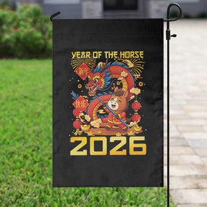 Chinese New Year 2026 Garden Flag LYE Year of The Horse TS10 Print Your Wear