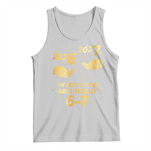 Funny 67 New Years Eve Tank Top Six Seven Boys Kids NYE Party 6 7 Meme TS10 Ash Print Your Wear