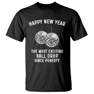Funny New Years Eve T Shirt Ball Drop Rude Adult Humor TS10 Black Print Your Wear