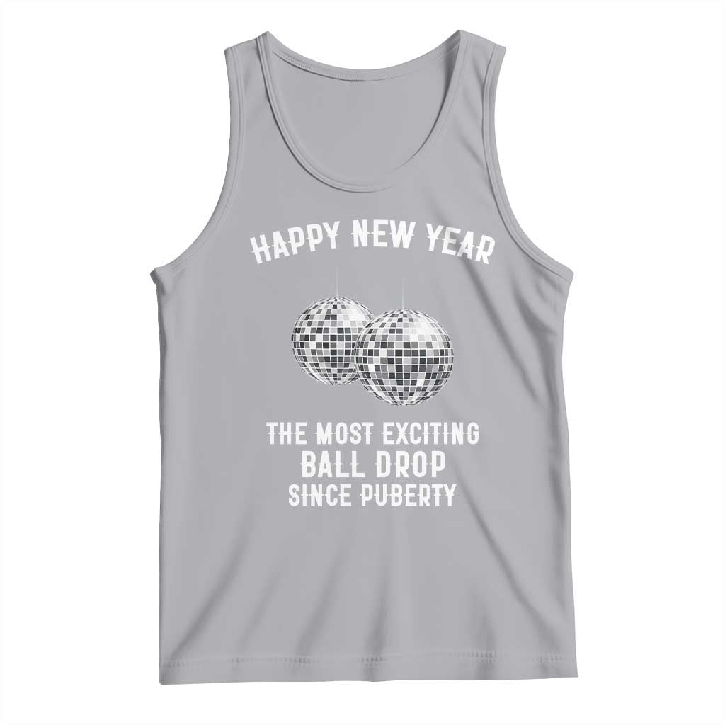 Funny New Years Eve Tank Top Ball Drop Rude Adult Humor TS10 Athletic Heather Print Your Wear