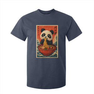 Kawaii Anime Panda Ramen T Shirt For Kid Funny Japanese Noodles Anime Lovers TS10 Navy Print Your Wear
