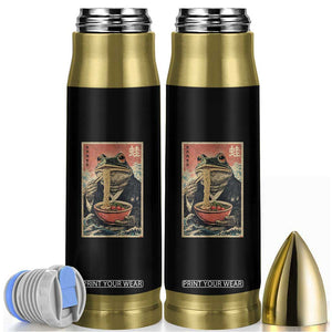 Frog Eat Ramen Bullet Tumbler Funny Japanese Noodles Anime Lovers Kawaii Anime TS10 Black Print Your Wear