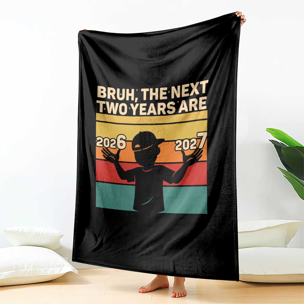 Bruh 67 New Years Eve Party Throw Blanket Six Seven Boys 67 Meme 6 7 Numbers TS10 Print Your Wear