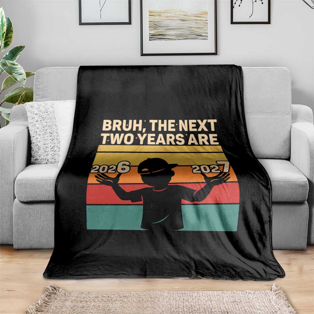 Bruh 67 New Years Eve Party Throw Blanket Six Seven Boys 67 Meme 6 7 Numbers TS10 Print Your Wear