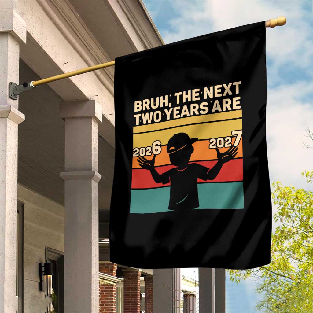Bruh 67 New Years Eve Party Garden Flag Six Seven Boys 67 Meme 6 7 Numbers TS10 Print Your Wear