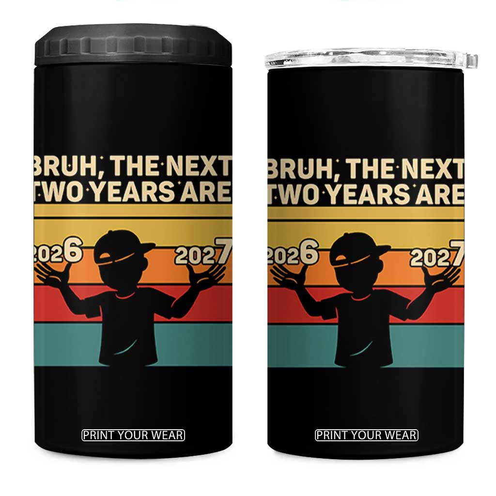 Bruh 67 New Years Eve Party 4 in 1 Can Cooler Tumbler Six Seven Boys 67 Meme 6 7 Numbers TS10 One Size: 16 oz Black Print Your Wear