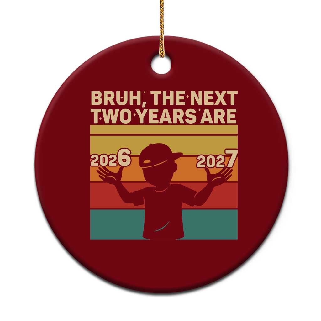 Bruh 67 New Years Eve Party Ceramic Ornament Six Seven Boys 67 Meme 6 7 Numbers TS10 1pc Red Print Your Wear