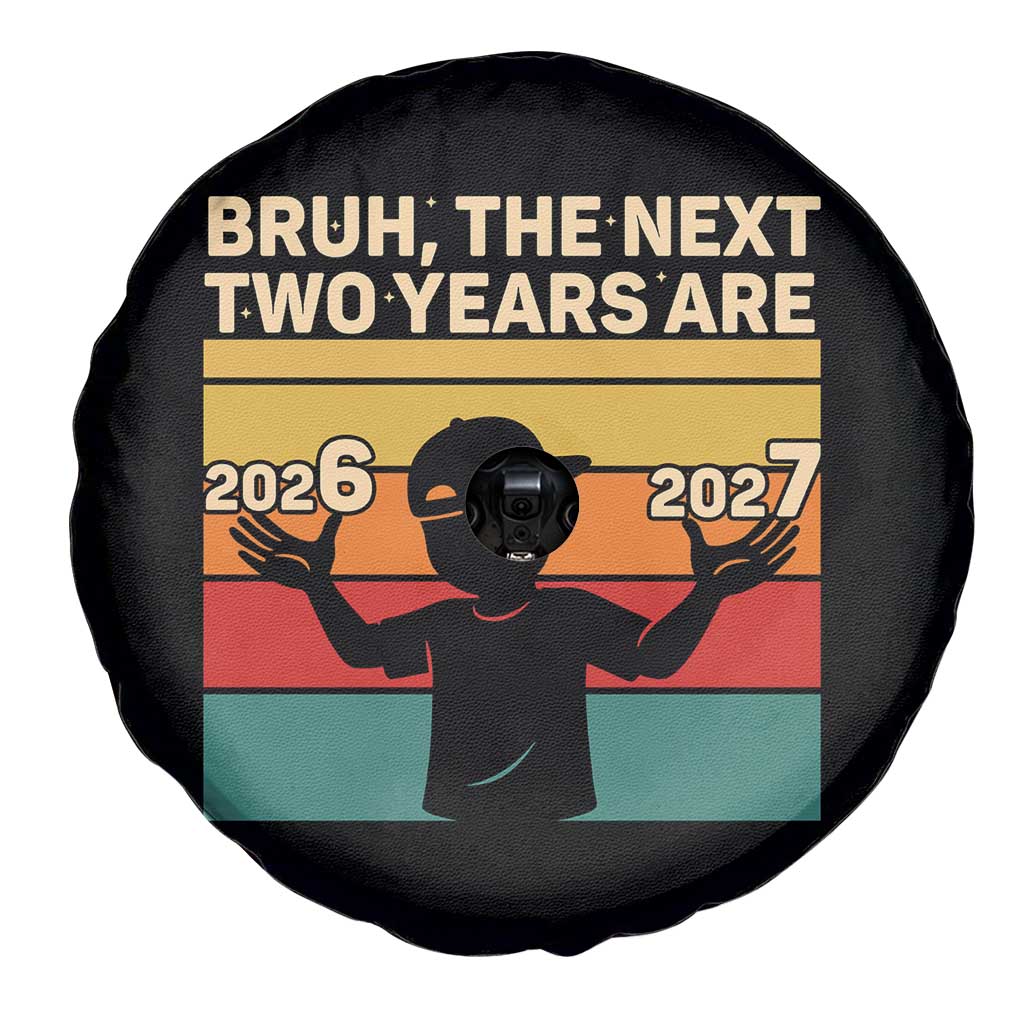 Bruh 67 New Years Eve Party Spare Tire Cover Six Seven Boys 67 Meme 6 7 Numbers TS10 Print Your Wear