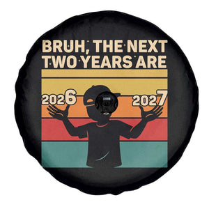 Bruh 67 New Years Eve Party Spare Tire Cover Six Seven Boys 67 Meme 6 7 Numbers TS10 Print Your Wear