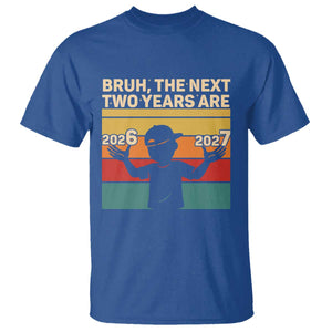 Bruh 67 New Years Eve Party T Shirt Six Seven Boys 67 Meme 6 7 Numbers TS10 Royal Blue Print Your Wear