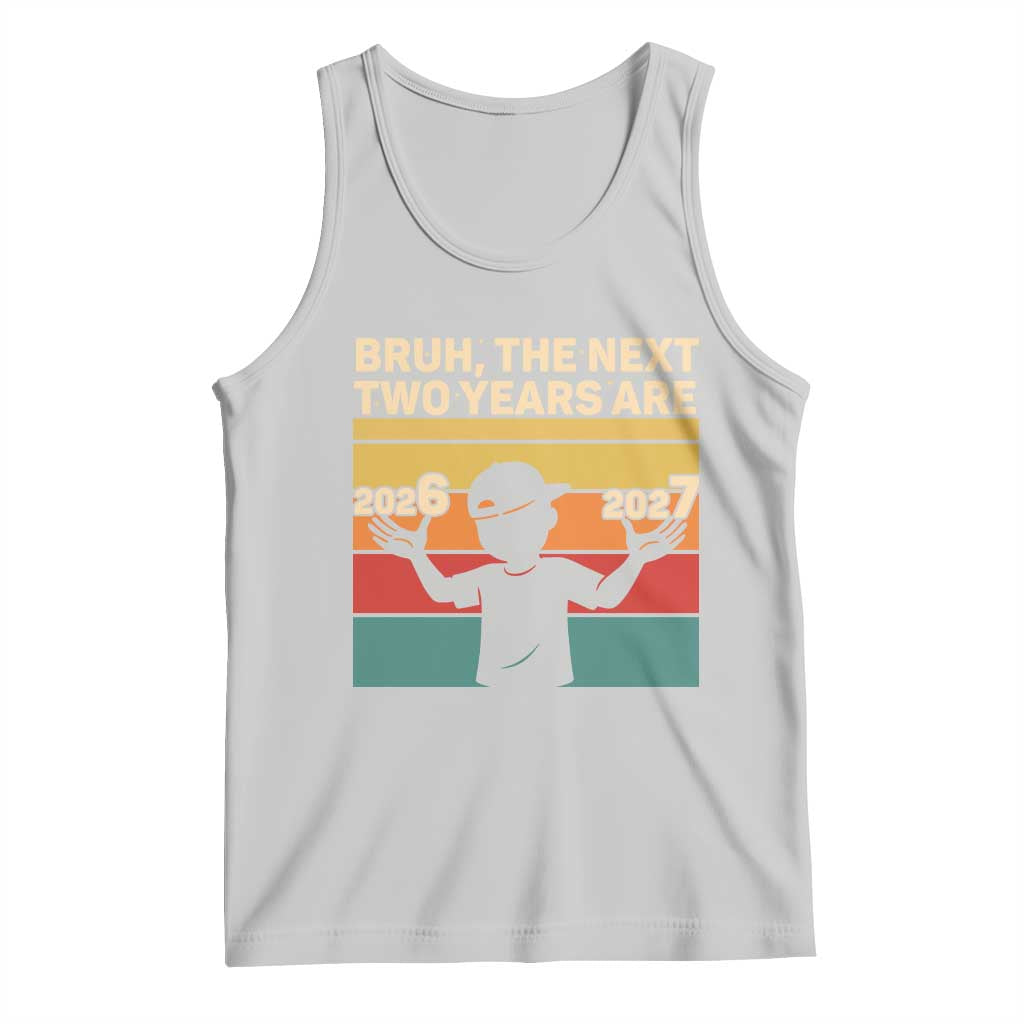 Bruh 67 New Years Eve Party Tank Top Six Seven Boys 67 Meme 6 7 Numbers TS10 Ash Print Your Wear
