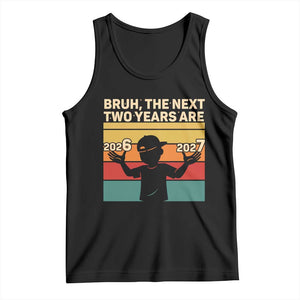 Bruh 67 New Years Eve Party Tank Top Six Seven Boys 67 Meme 6 7 Numbers TS10 Black Print Your Wear