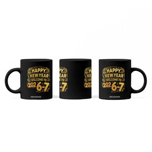 67 New Years Eve Coffee Mug Funny Six Seven 2026 Meme 6 7 Numbers Kid Gen Alpha TS10 Print Your Wear