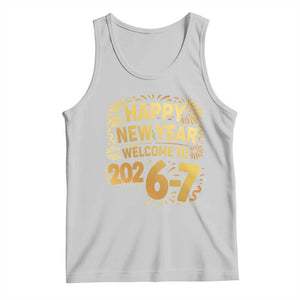 67 New Years Eve Tank Top Funny Six Seven 2026 Meme 6 7 Numbers Kid Gen Alpha TS10 Ash Print Your Wear