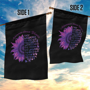 Autoimmune Disease Awereness Garden Flag I Am The Storm Purple Ribbon TS10 Print Your Wear