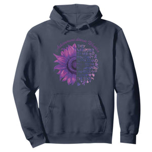 Autoimmune Disease Awereness Hoodie I Am The Storm Purple Ribbon TS10 Navy Print Your Wear