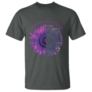 Autoimmune Disease Awereness T Shirt I Am The Storm Purple Ribbon TS10 Dark Heather Print Your Wear