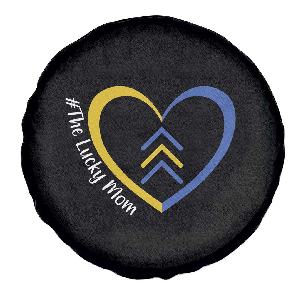 Down Syndrome Mom Spare Tire Cover Love Heart Three Arrows Lucky Mama T21 321 TS10 Print Your Wear