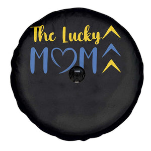 Down Syndrome Mom Spare Tire Cover Three Arrows The Lucky Mama T21 321 TS10 Print Your Wear