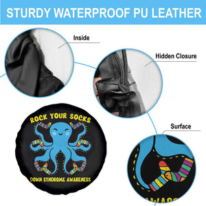 World Down Syndrome Day Spare Tire Cover Octopus Rock Your Sock Support 321 TS10 Print Your Wear