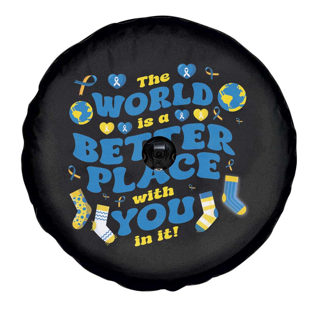 World Down Syndrome Day Spare Tire Cover 321 Awareness Support The World Is Better With You TS10 Print Your Wear