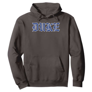 Duke Hoodie Vintage City TS10 Dark Chocolate Print Your Wear