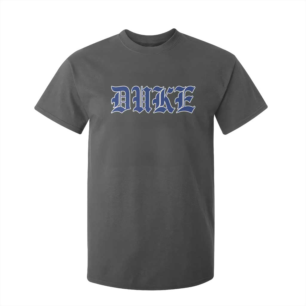 Duke T Shirt For Kid Vintage City TS10 Dark Heather Print Your Wear