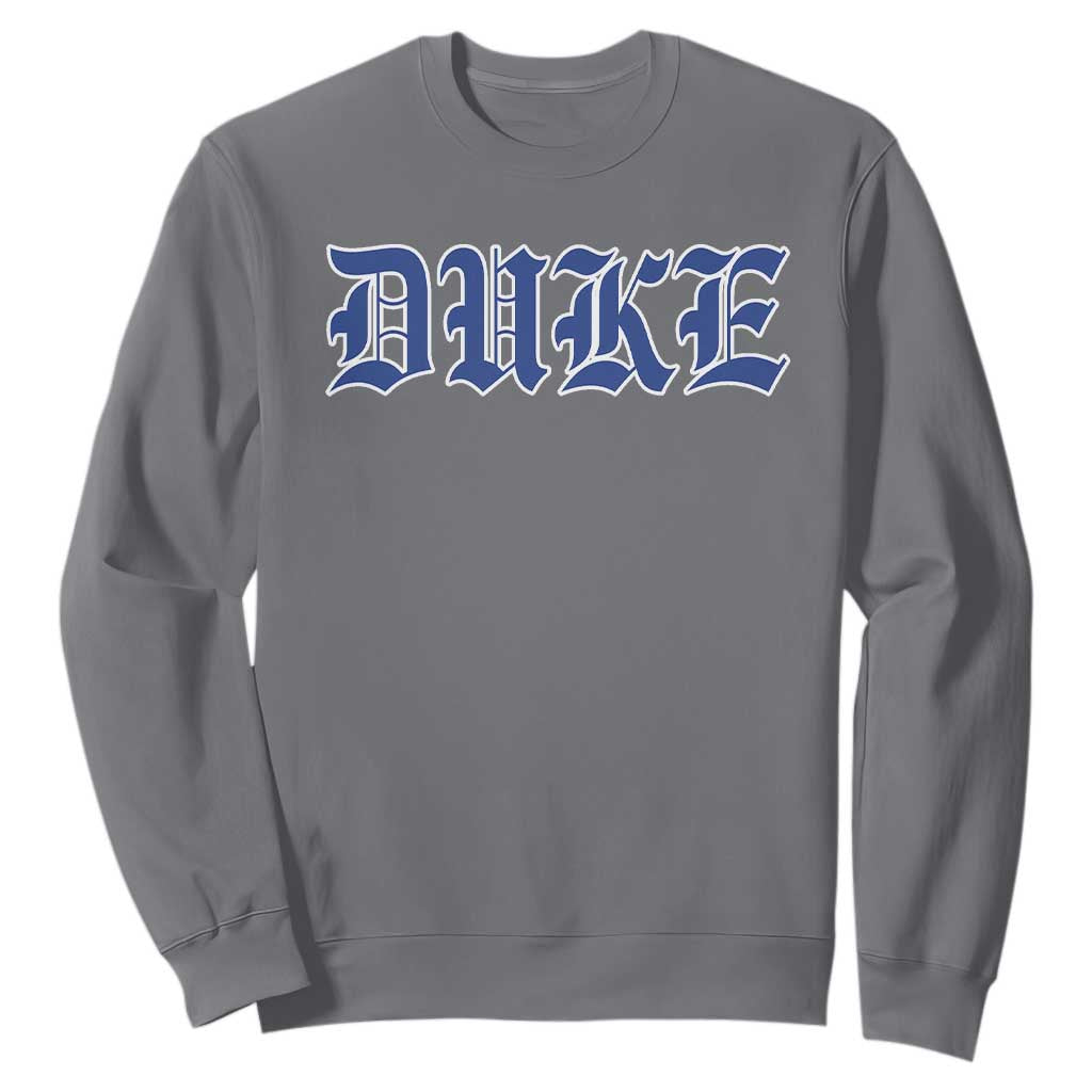 Duke Sweatshirt Vintage City TS10 Charcoal Print Your Wear
