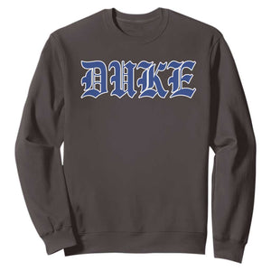 Duke Sweatshirt Vintage City TS10 Dark Chocolate Print Your Wear