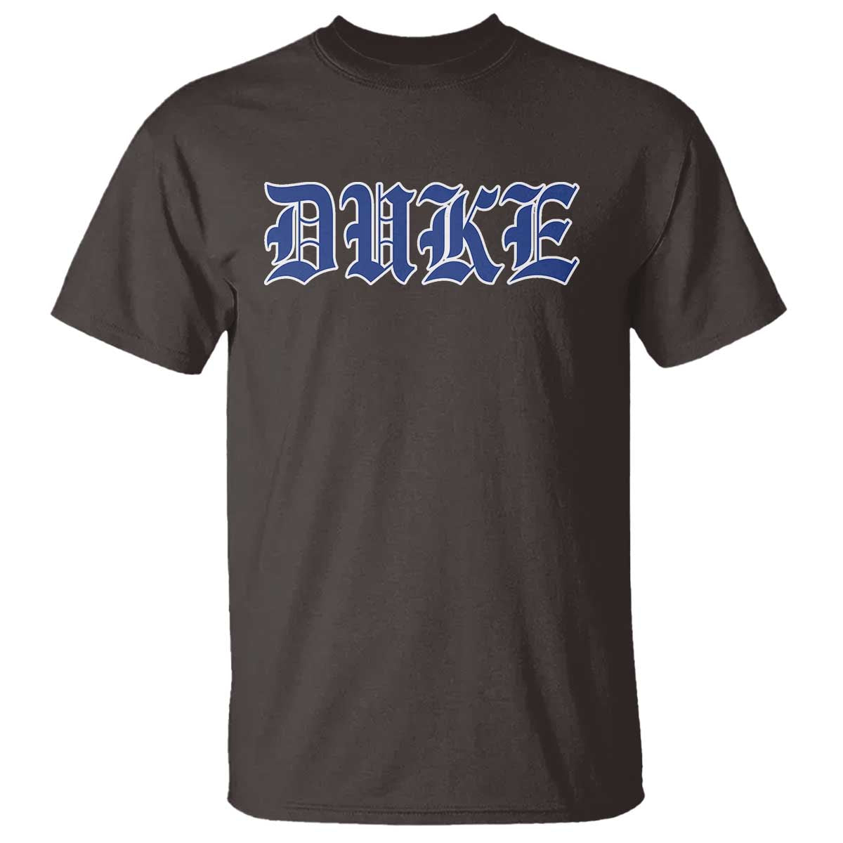 Duke T Shirt Vintage City TS10 Dark Chocolate Print Your Wear
