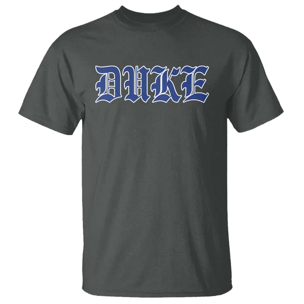 Duke T Shirt Vintage City TS10 Dark Heather Print Your Wear