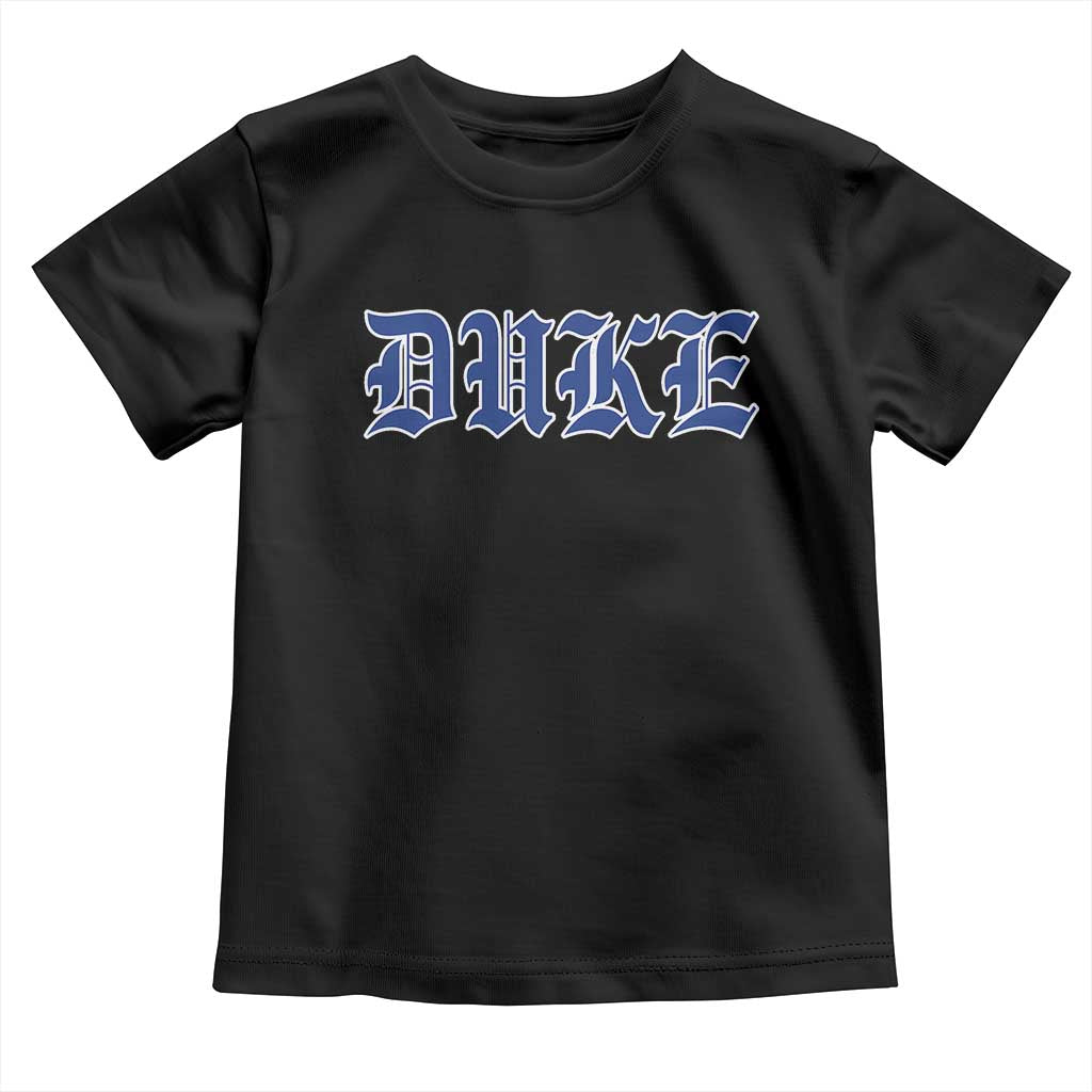 Duke Toddler T Shirt Vintage City TS10 Black Print Your Wear