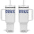 Duke Tumbler With Handle Vintage City TS10 One Size: 40 oz White Print Your Wear