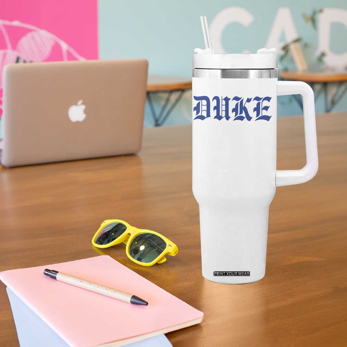 Duke Tumbler With Handle Vintage City TS10 Print Your Wear