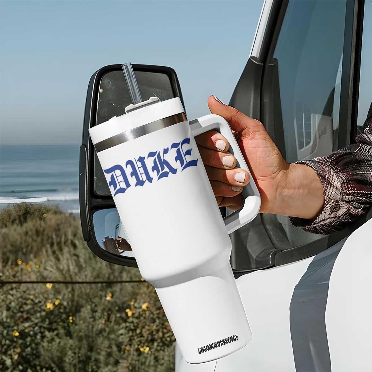 Duke Tumbler With Handle Vintage City TS10 Print Your Wear