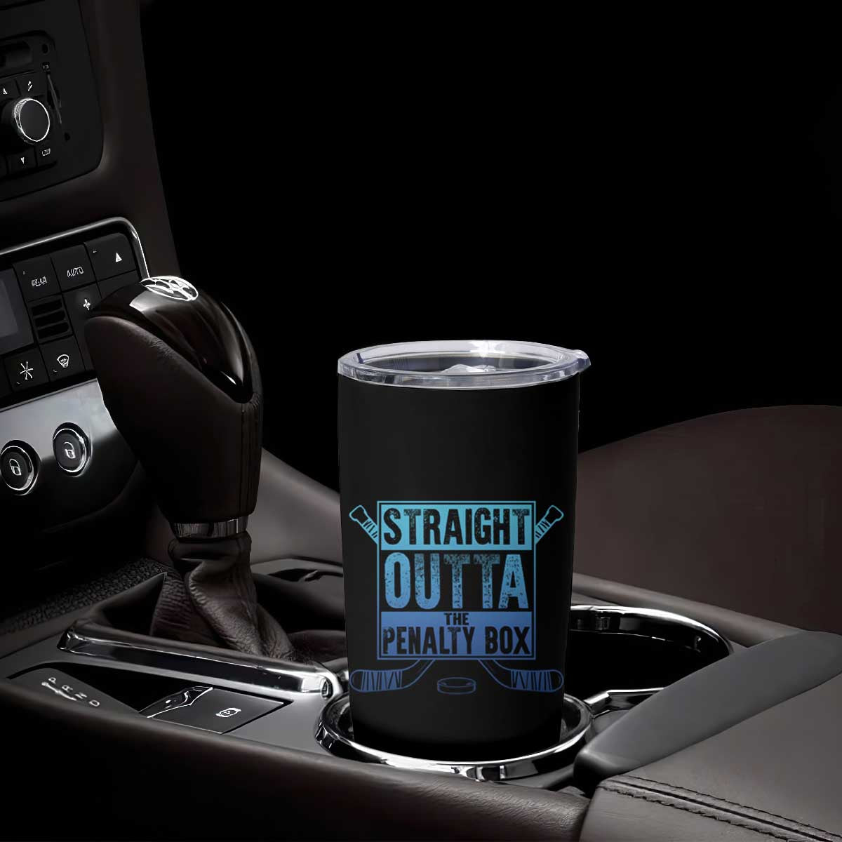 Ice Hockey Player Gifts Tumbler Cup Straight Outta The Penalty Box TS10 Print Your Wear