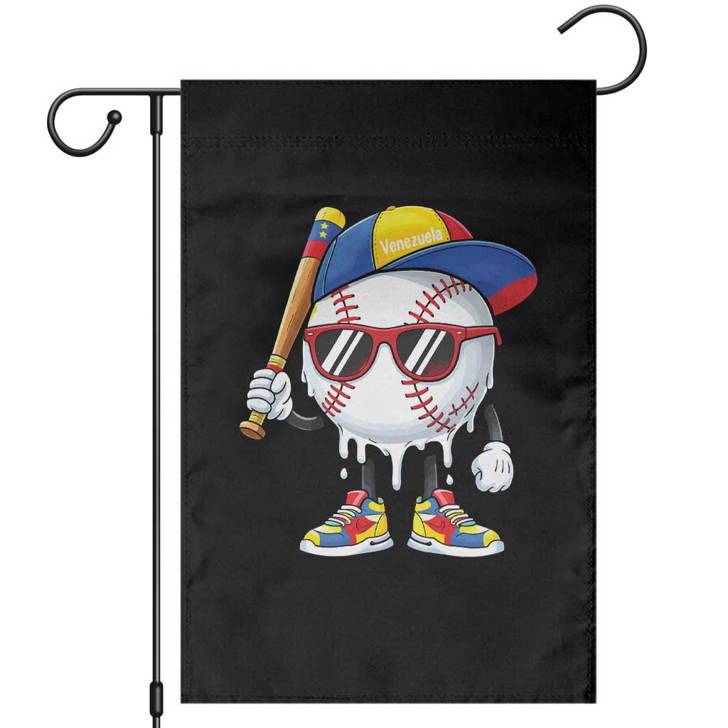 Venezuela Baseball Garden Flag Venezuelan Pride Baseball Life Style Youth Drip Baseball Boys Kid TS10 Black Print Your Wear