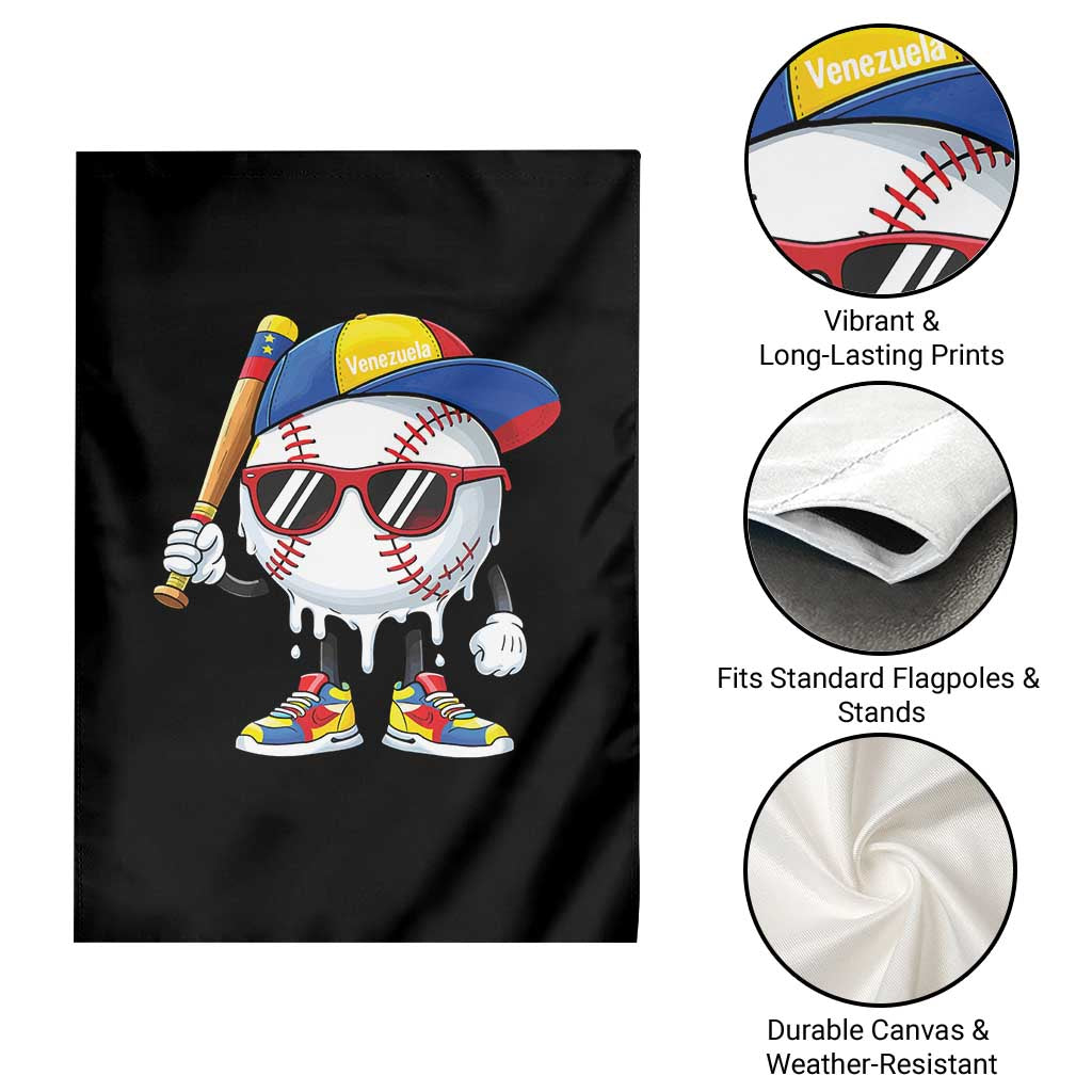 Venezuela Baseball Garden Flag Venezuelan Pride Baseball Life Style Youth Drip Baseball Boys Kid TS10 Print Your Wear