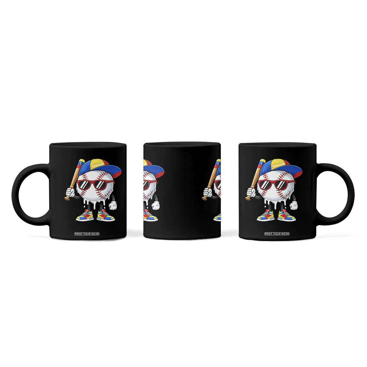 Venezuela Baseball Coffee Mug Venezuelan Pride Baseball Life Style Youth Drip Baseball Boys Kid TS10 Print Your Wear