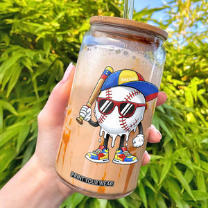 Venezuela Baseball Glass Can Venezuelan Pride Baseball Life Style Youth Drip Baseball Boys Kid TS10 Black Print Your Wear