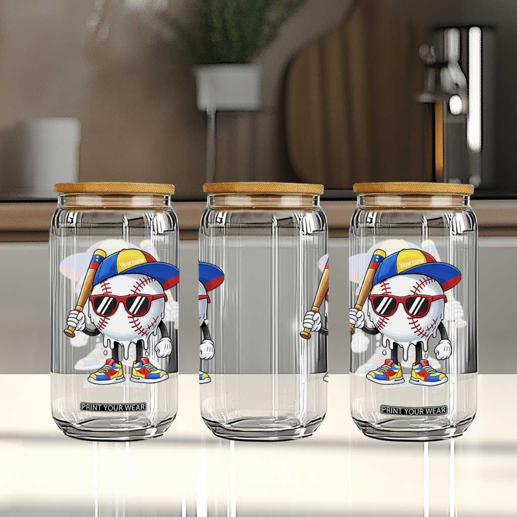 Venezuela Baseball Glass Can Venezuelan Pride Baseball Life Style Youth Drip Baseball Boys Kid TS10 Print Your Wear